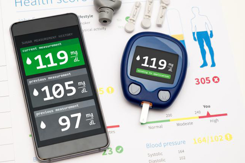 Diabetes technology and chart