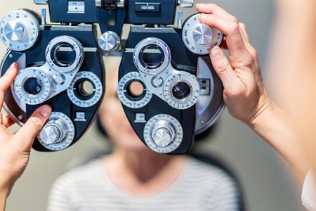 Child at the Eye Doctor